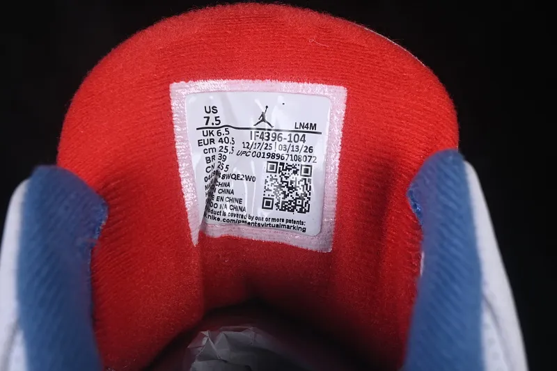 All categories Air Jordan Jordan series basketball shoes Air Jordan 3 foreign trade version Air Jordan 3 Retro "True Blue" AJ3 Joe 3 true blue color IF4396-104